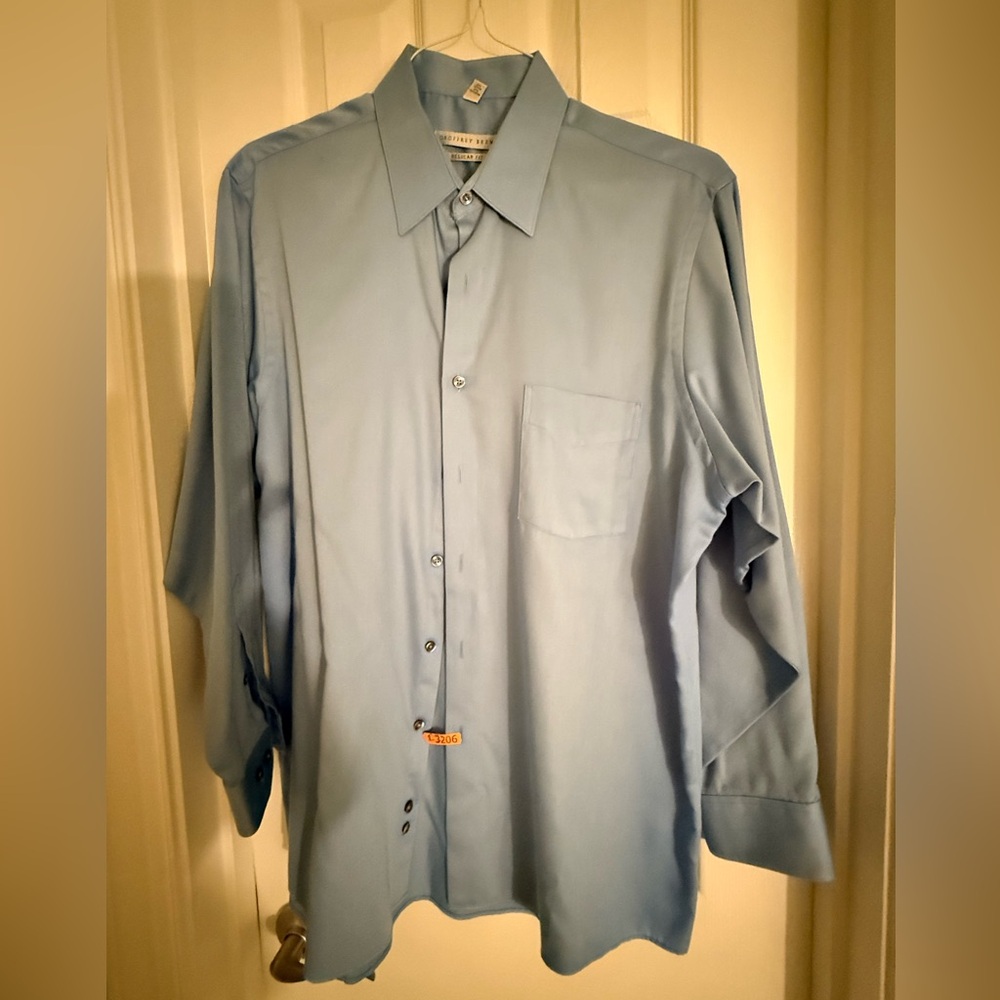Geoffrey Beene Light Blue Dress Shirt
